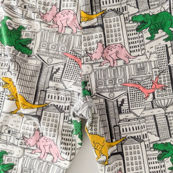 Girls' Dinosaur Print Leggings - Cat & Jack Cream M GUC - Picture 6 of 6